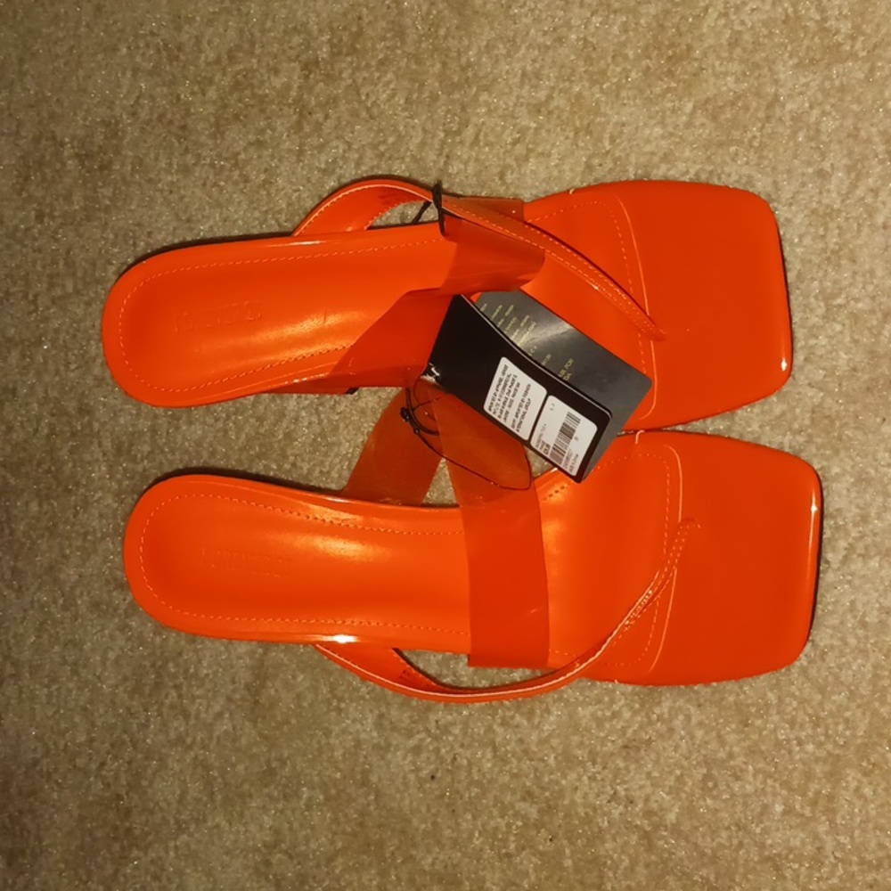 Orange heels